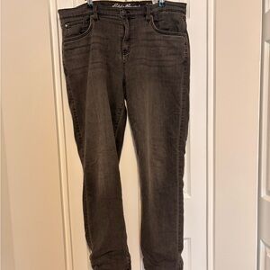 Eddie Bauer - Flannel-Lined Women's Black Jeans - SUPER soft and comfy!